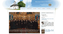 Desktop Screenshot of manastireacrasna.ro